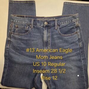 American Eagle Outfitters Relaxed Fit Womens Jeans - Classic Blue NWOT